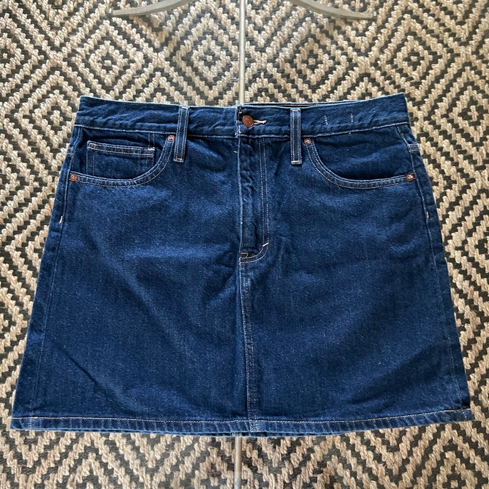 Madewell Denim Skirt 💗 Nwts Size 10